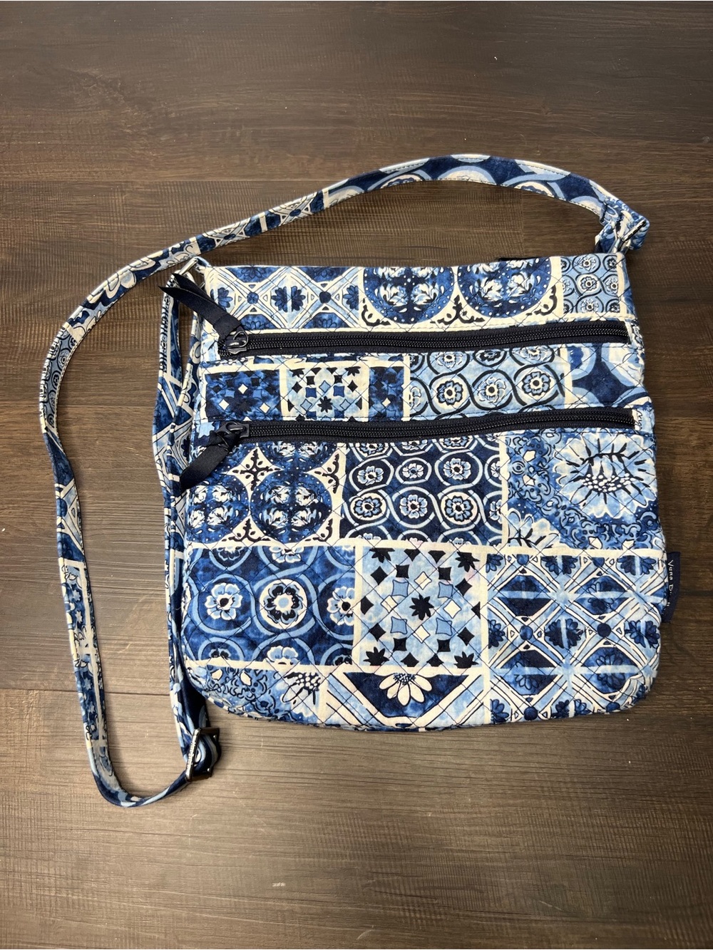 Vera Bradley Blue Patterned Purse